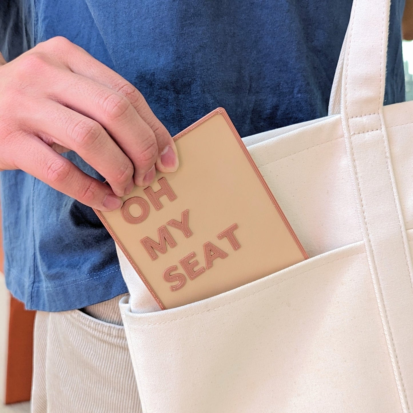 座席確保カード OH MY SEAT Terracotta
